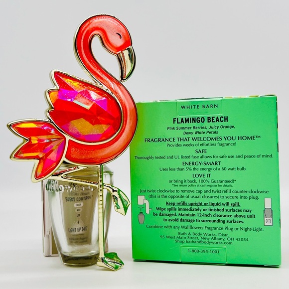 BBW🦩 Flamingo Beach & Coconuts 🥥 8 pc tropical gift set - Picture 5 of 9